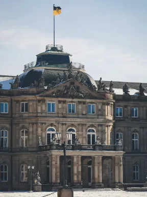 Foto einer Stadt in Baden-Württemberg .